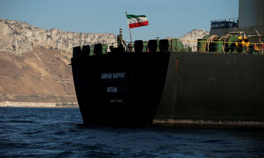 قبطان الناقلة الايرانية "ادريان" يطلب "الاستقالة" قبالة سواحل سوريا ..!