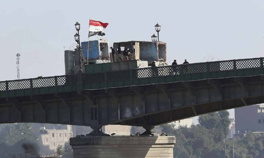 اعادة فتح الجسر المعلق في بغداد