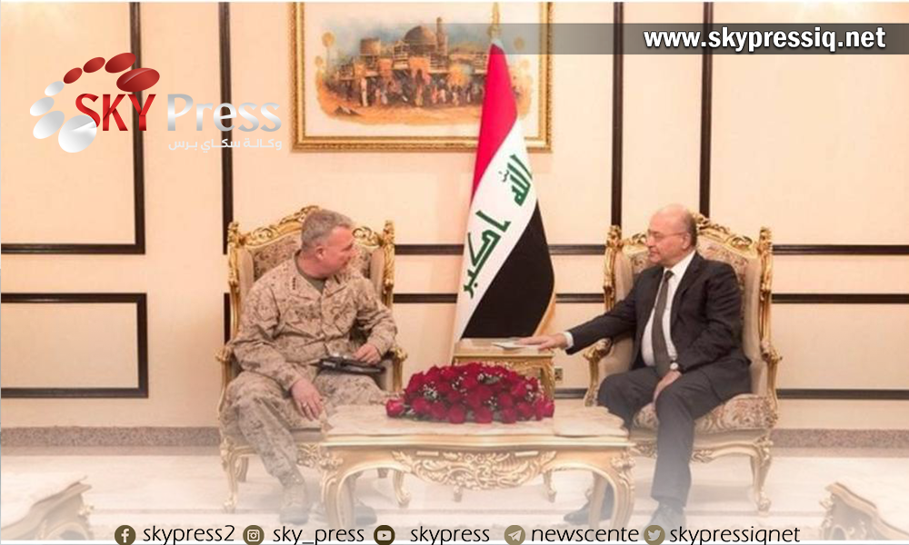 برهم صالح يؤكد على ضرورة تطوير علاقات الصداقة بين العراق والولايات المتحدة