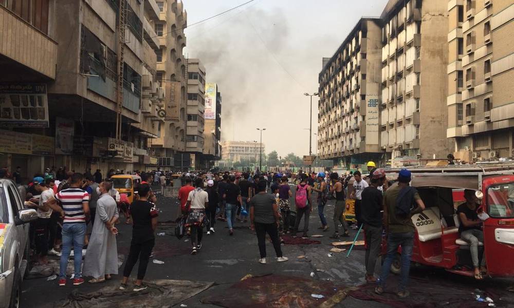 قائد شرطة بغداد ينفي حدوث مصادمات بساحة الخلاني وسط العاصمة