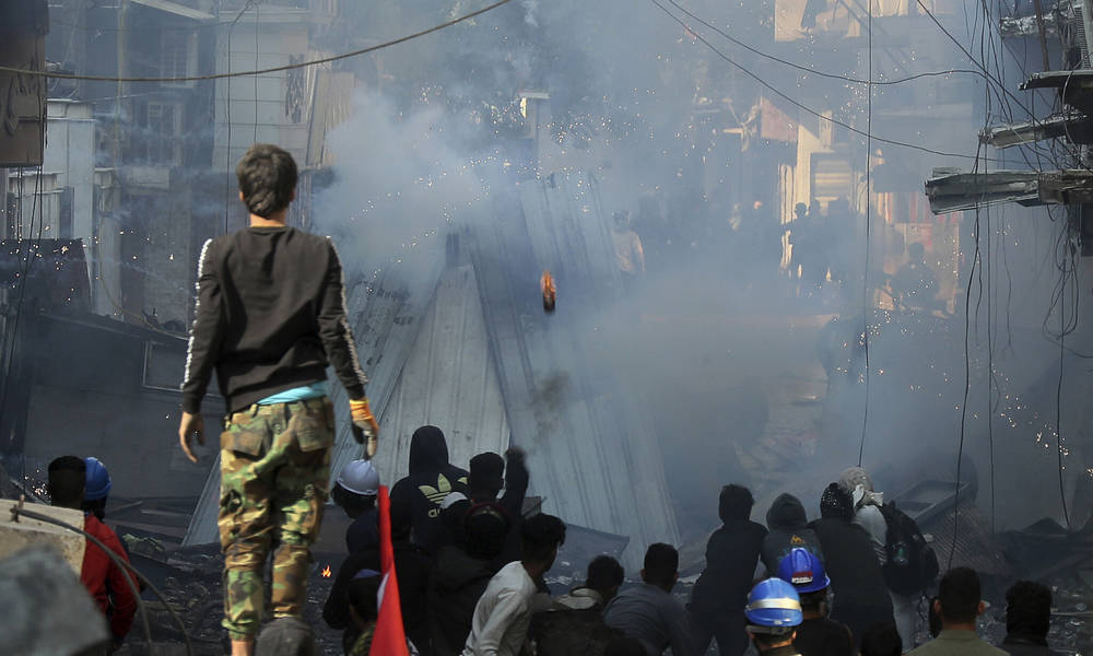 الداخلية تكشف النتائج الأولية بشأن أحداث التحرير : مجاميع ’خطرة’ تهاجم المتظاهرين