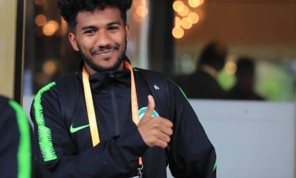 لاعب نادي النصر خالد الغنام يعلن إصابته بفيروس كورونا