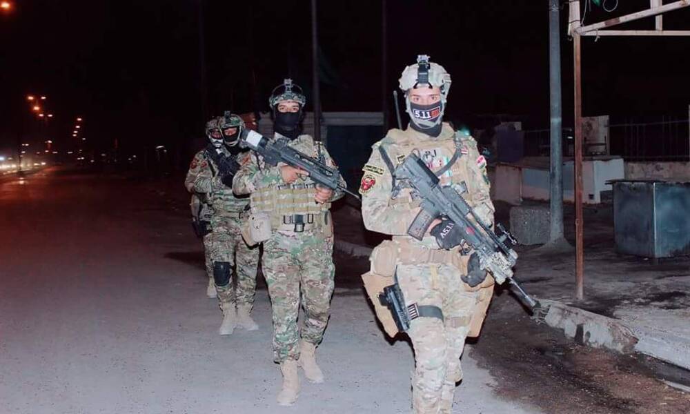 فرقة الرد السريع.. القبض على مطلوب وضبط أسلحة داخل داره في محافظة ديالى