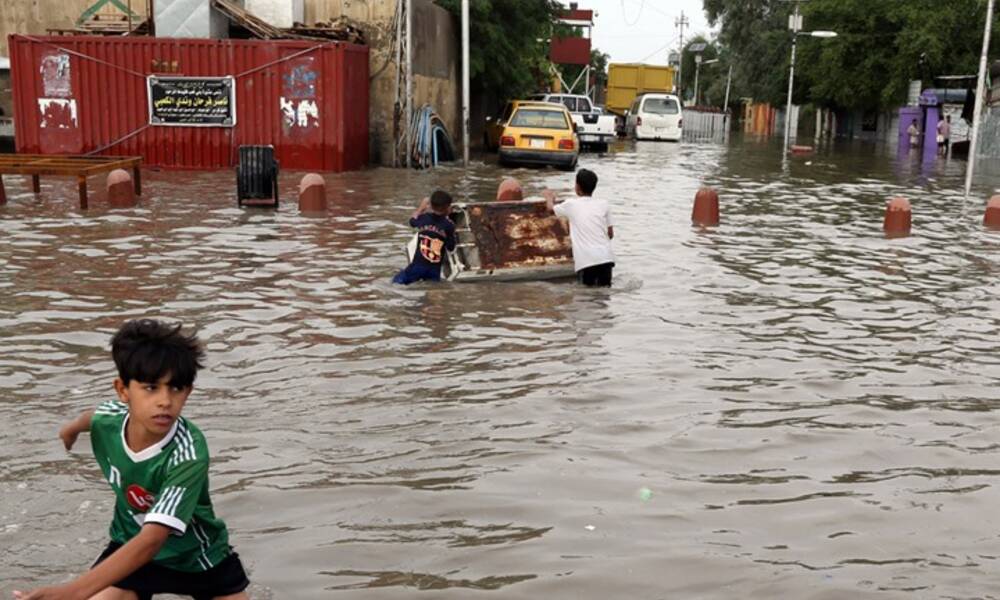 الموارد المائية .. تحذر من سيول وأمطار غزيرة تضرب العراق