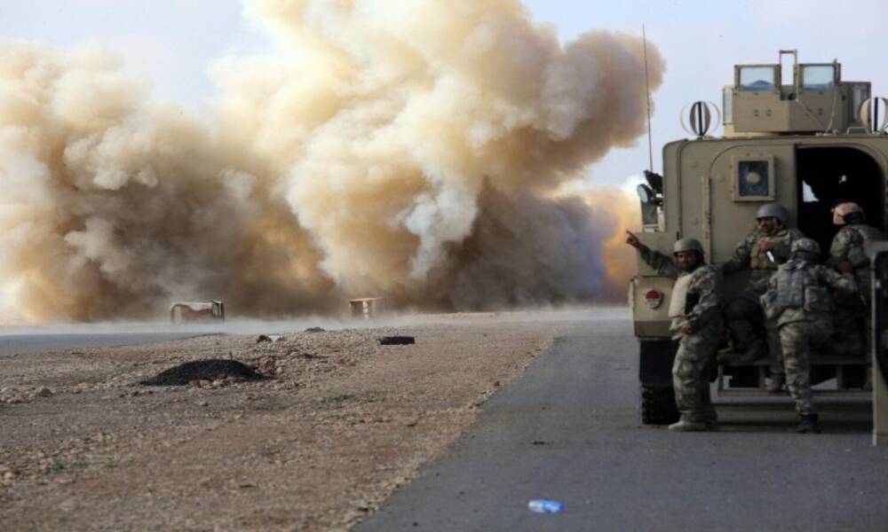 استهداف رتل امريكي في محافظتين  جنوب  العراق