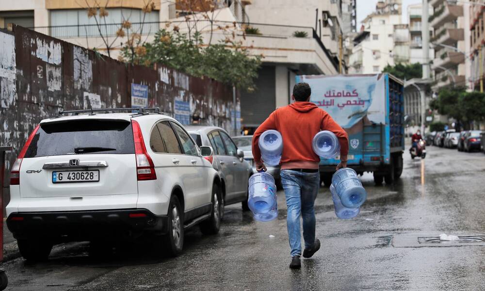 لبنان تعاني من انقطاع الماء  بعد ازمة الوقود
