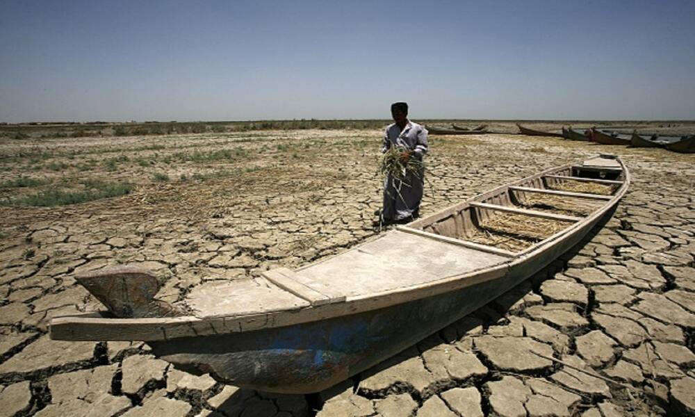 الجفاف يضرب بحيرات العراق .. بعد "موت" لؤلؤة الصحراء" !!