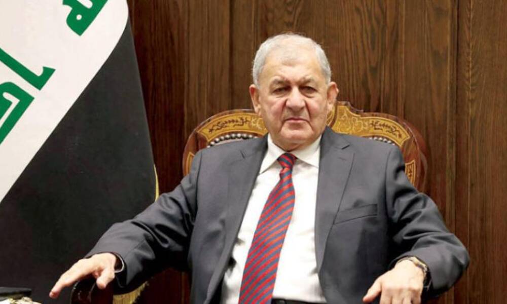 رسميا ..رئيس العراق عبد اللطيف يباشر مهامه  في قصر السلام يوم غد الاثنين