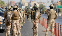 انتشار أمني كثيف وسط  العاصمة بغداد