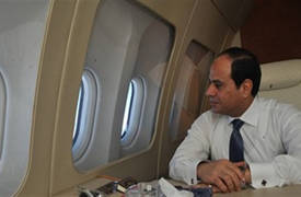 مخطط قطري لإسقاط طائرة "السيسي" خلال زيارته لبريطانيا