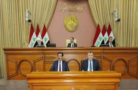البرلمان يعقد جلسته برئاسة الجبوري وغياب 122 نائبا