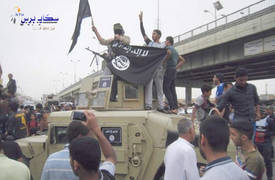 داعش يجبر الاهالي على تزيين الشوارع والاحتفال بذكرى الاولى لسيطرته عى الموصل