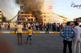 استشهاد مدني واصابة اربعة اخرين بتفجير شمالي بغداد