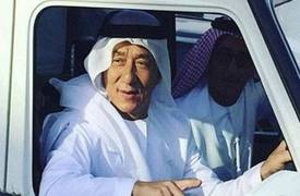 جاكي شان بالزي العربي في دبي