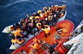 بالصور... إنقاذ 222 مهاجرا قرب سواحل تركيا