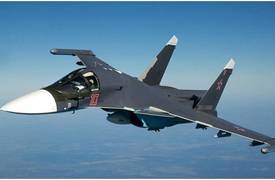 سلاح الجو الروسي يزود مقاتلاته "سو-34" بصواريخ "جو-جو" في سوريا