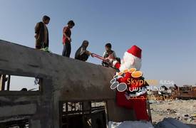 شاهد بالصور... كيف استقبل نازحي العراق اعياد الميلاد؟!!