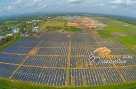 أول مطار يعتمد على الطاقة الشمسية في الهند
