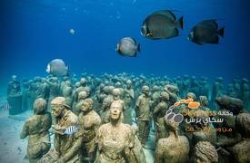 شاهد بالصور... أول متحف تماثيل أوروبي تحت الماء