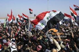 المئات من اتباع التيار الصدري يتظاهرون وسط بغداد