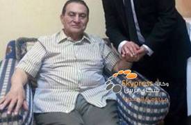 بالصور... هذا هو حال الرئيس المصري الأسبق حسني مبارك