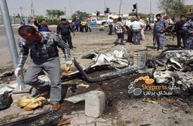 20 شهيدا وجريحا بانفجار مفخخة في سوق شلال شمال شرقي بغداد