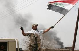 القوات الامنية تعلن تحرير الصقلاوية بالكامل ورفع العلم العراقي فوق مركزها