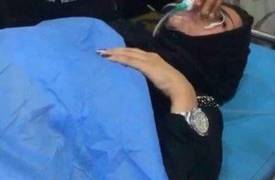 اصابة ملكة جمال العراق بالاختناق بعد قيادتها تظاهرة بأتجاة الخضراء