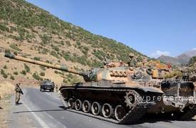 انسحاب القوات التركية من بعشيقة شمالي الموصل
