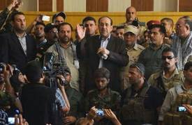 المالكي يشرف على إرسال مقاتلين جدد إلى سورية مقابل مليون دينار