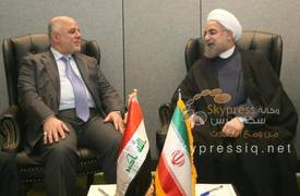 العبادي لروحاني: نسعى لإلغاء تأشيرات الدخول بين العراق وإيران