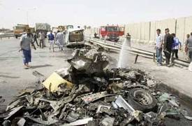 خمسة جرحى بتفجير في الشعلة شمالي بغداد