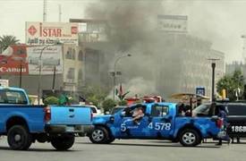 استشهاد وإصابة ثمانية مدنيين بتفجير جنوبي بغداد
