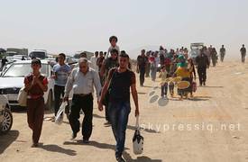 الهجرة تعلن نزوح نحو 10 الاف شخص منذ بدء عمليات استعادة الموصل