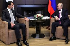 الكرملين يكشف عن لقاء بين بوتين والأسد في سوتشي