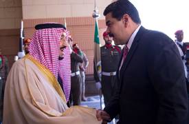 بالفيديو.. الرئيس الفنزولي للحكام العرب: أين انتم ؟ ومتى تدافعون عن فلسطين ؟