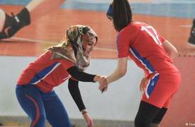 بالصور.. إزدياد إقبال الشابات العراقيات على العاب الرياضة
