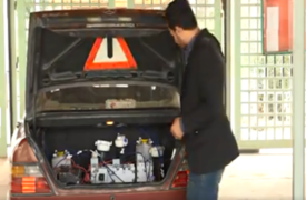 بالفيديو .. عراقي يستخدم "الماء" بدل البانزين وقودا للسيارة !!