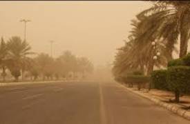 الانواء الجوية : استمرار موجة الغبار و أمطار في بعض المناطق وسط و جنوب البلاد