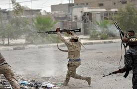 اشتباكات بين القوات العراقية وإرهابيون قادمون من سوريا