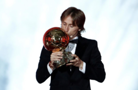مودريتش يحصد الكرة الذهبية لأفضل لاعب في العالم عام 2018