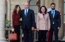 بعد لقاءها صالح.. ناديا مراد تتبرع بجائزة نوبل لمغتصبات سنجار