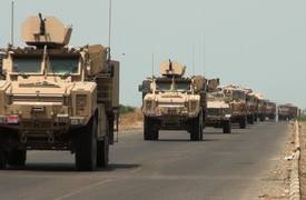 وصول "تعزيزات" من نوع هامر ومدافع ثقيلة "امريكية" .. الى منطقة "عراقية"