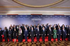 بومبيو على هامش مؤتمر وارسو: لا سبيل من مواجهة ايران لصنع السلام في الشرق الاوسط