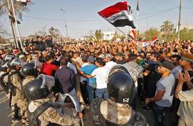 قائد عمليات بغداد: لن اسمح بتفريق تظاهرة ساحة التحرير بأية وسيلة