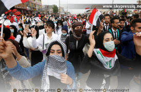 بالصور : تواصل الاحتجاجات الطلابية في العراق ..