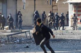 تجدد المناوشات بين المتظاهرين وقوات الأمن في بغداد وبعض المدن الجنوبية