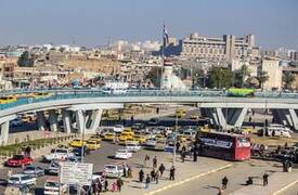 قطع طريق رئيسي مهم وسط بغداد