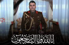 استشهاد المقدم ركن حيدر عادل الاركوازي على يد داعش في الموصل