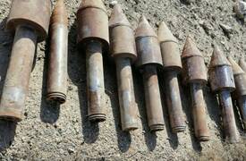 ضبط عشرة صواريخ "جهنم" في  الانبار